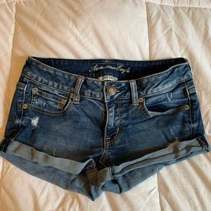 American Eagle stretchy jean shorts